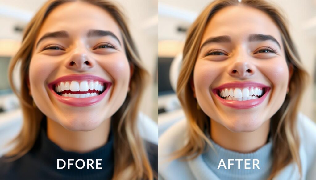 Ergebnisfotos Zahnbleaching