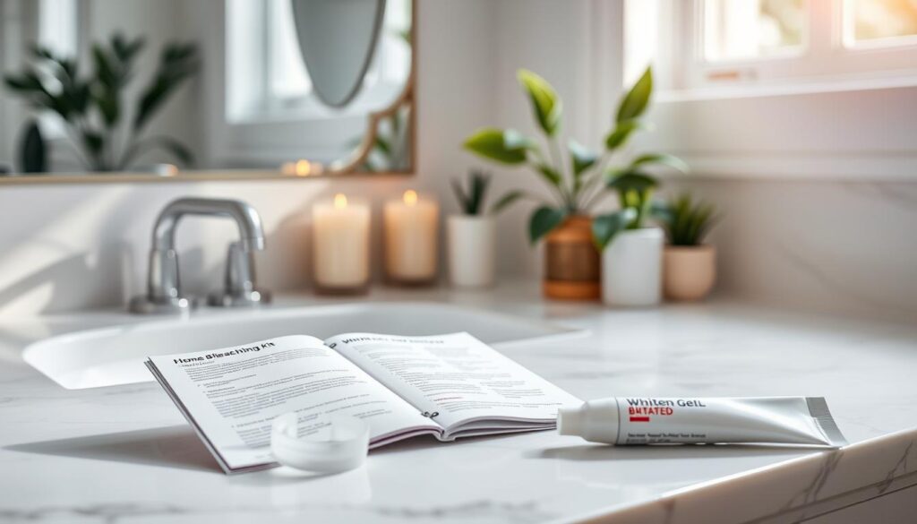 Home-Bleaching-Kits Anwendung