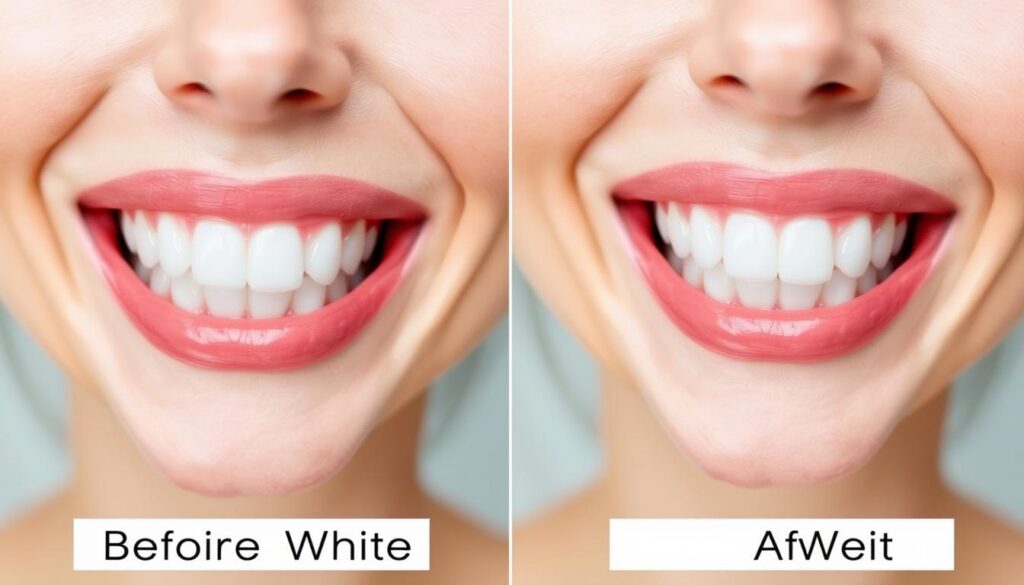 Home Bleaching vorher nachher