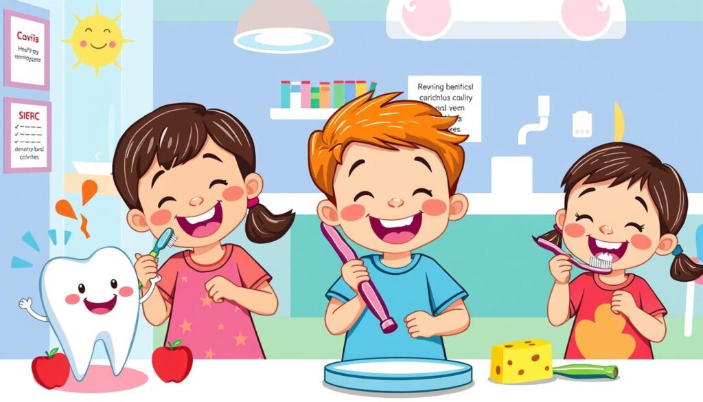 Kariesprävention Kinder