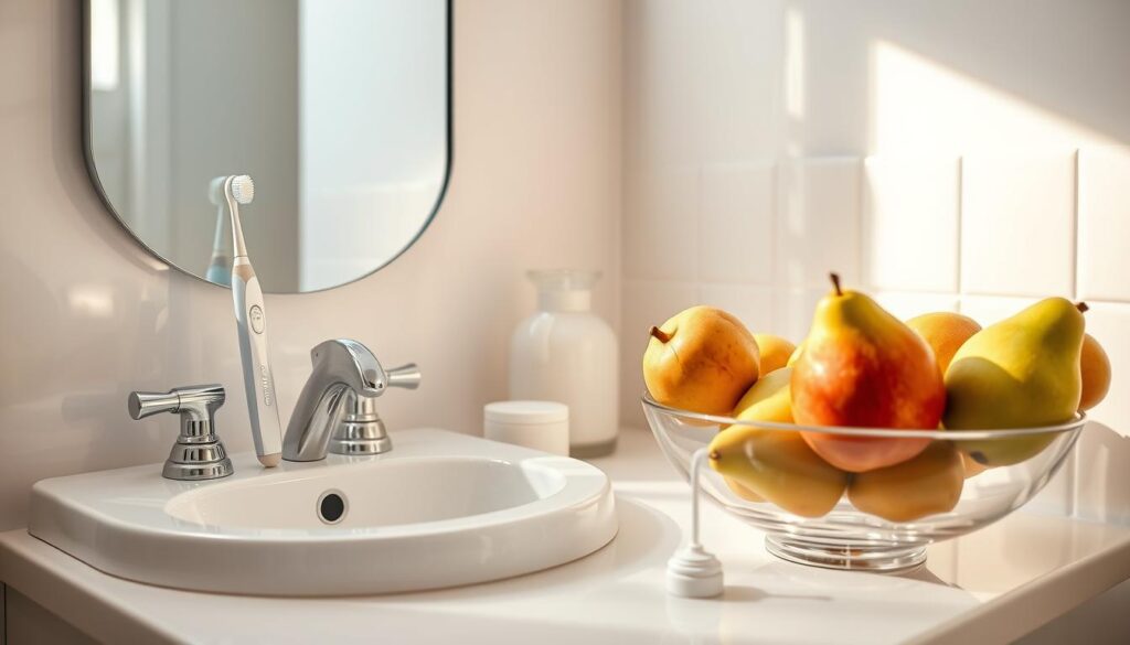 Mundhygiene nach Bleaching