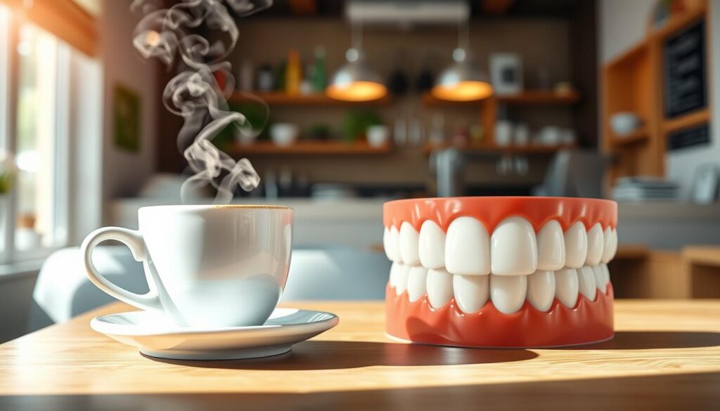 Wann kann ich wieder Kaffee nach dem Bleaching trinken?
