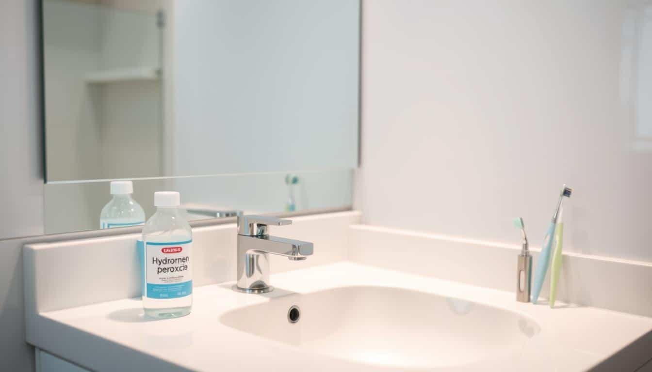 Wasserstoffperoxid Zähne bleichen