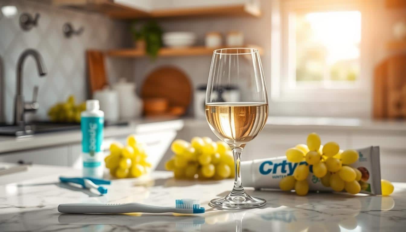 Weißwein nach Bleaching