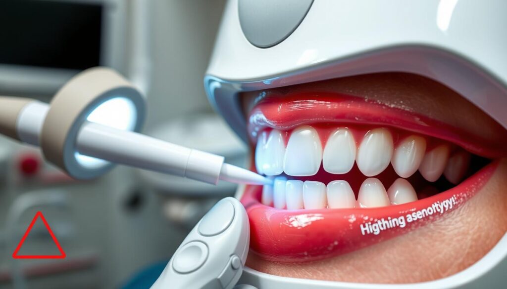 Zahngesundheit und Bleaching Risiken